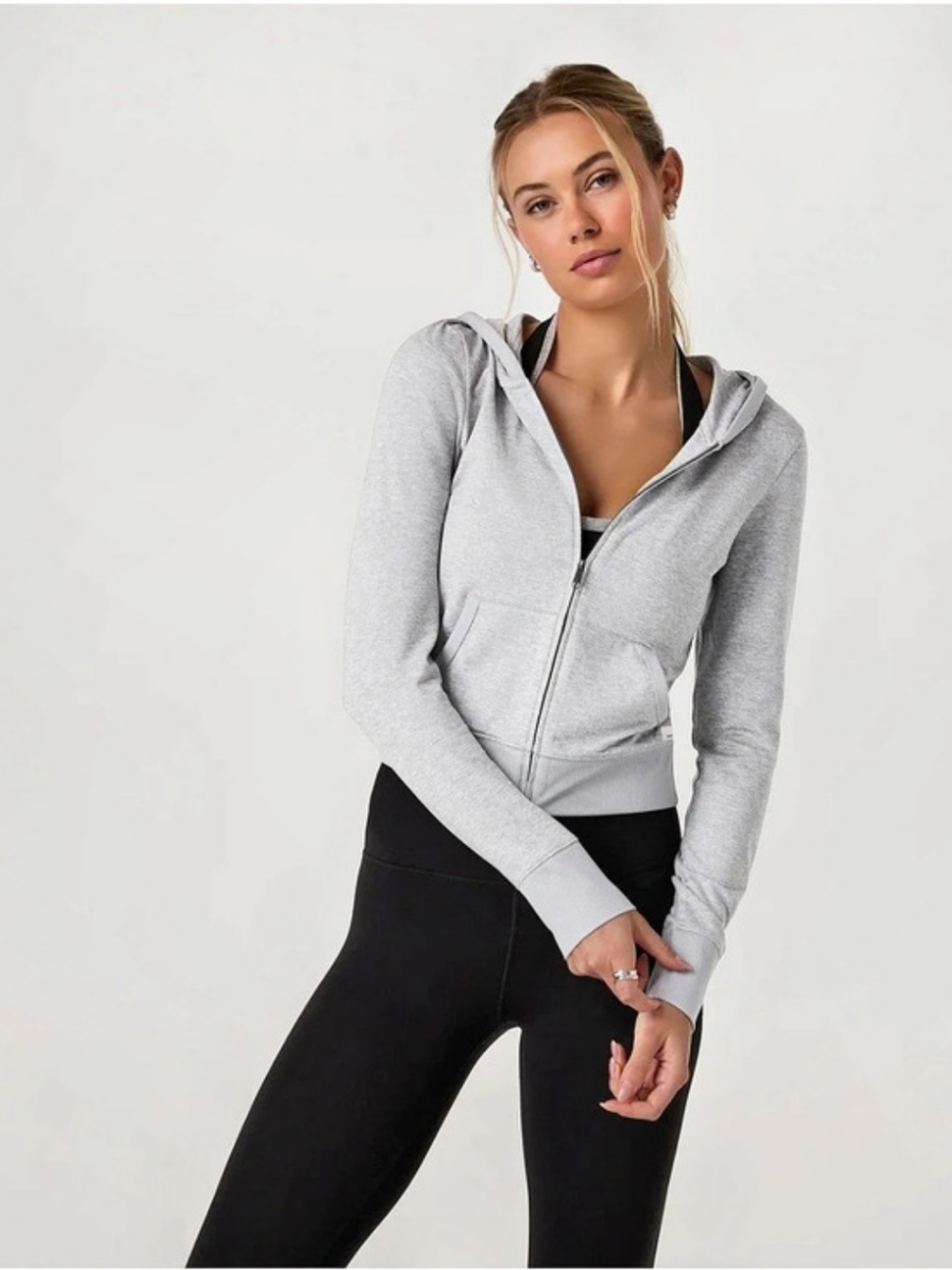 Vuori Hoodie Zip Halo Mini Super Soft Cozy Lightweight Sweater Hoody